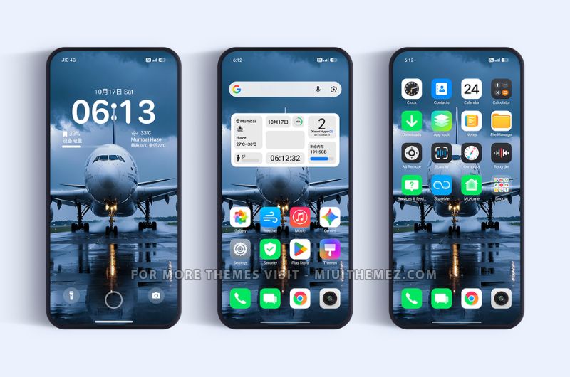 AP Powerful Eye Protection Depth of Field HyperOS Theme - Preview 1