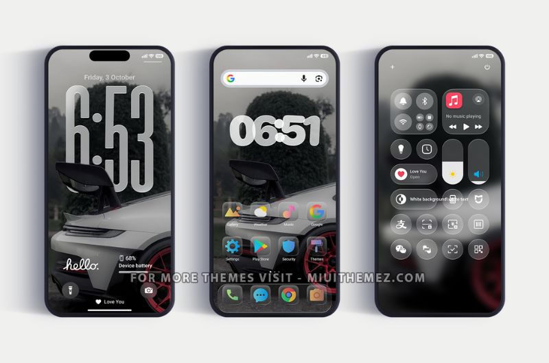 Colorful 26 English Version iOS 26 Style Theme for Xiaomi Phones - Preview 1
