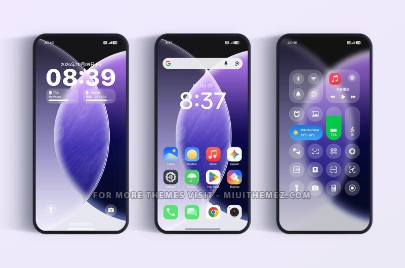 Cool OS Raster Wallpaper HyperOS Theme for Xiaomi Redmi Phones - Preview 1