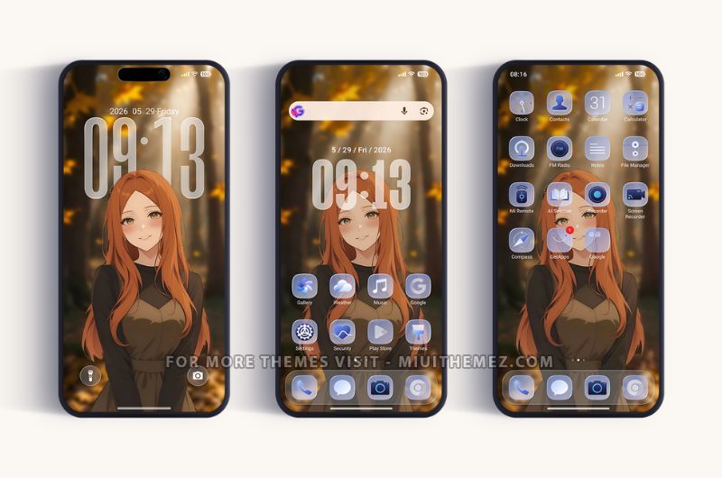 Crypto HyperOS Theme for Xiaomi Redmi and Poco Devices - Preview 1