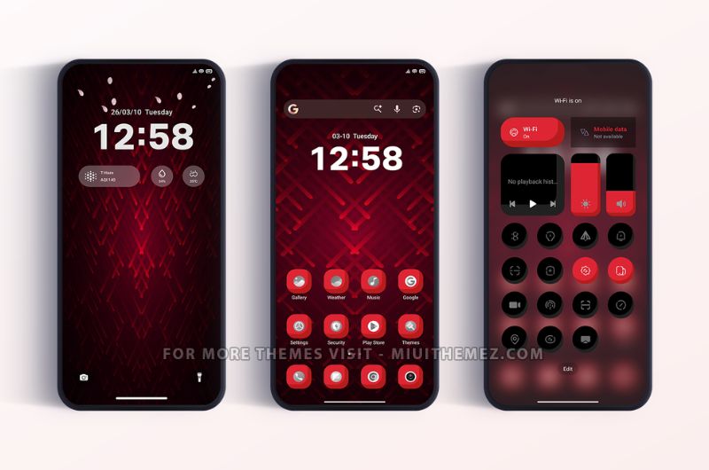 DRTH V15 HyperOS Theme with Dark Mode for Xiaomi Redmi Phones - Preview 1