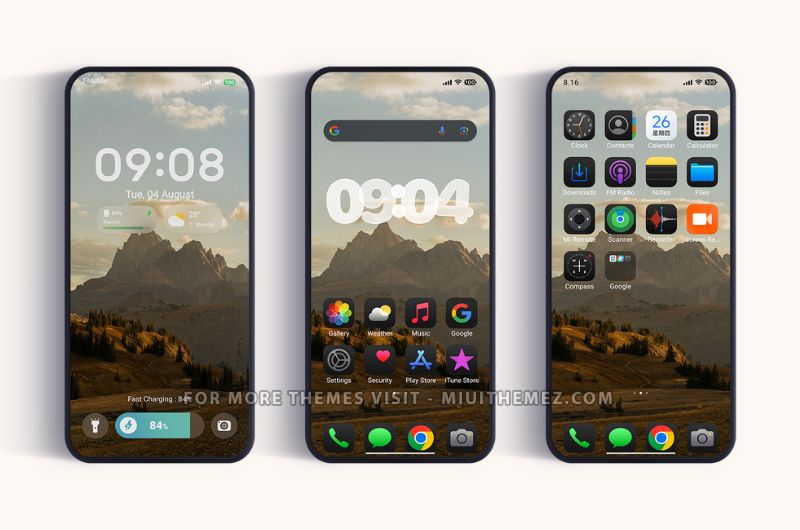 Equinox HyperOS Theme with Dark Mode for Xiaomi Redmi Phones - Preview 1