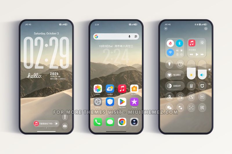Get iPhone Duo Experience with Super Mi Duo HyperOS Theme - Preview 1