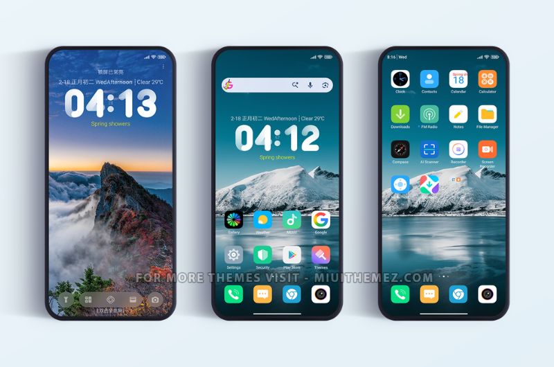 Grating HyperOS Theme for Xiaomi Redmi Devices