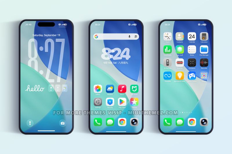 Guofeng 26 HyperOS Theme | A Complete iOS 26 Style Theme