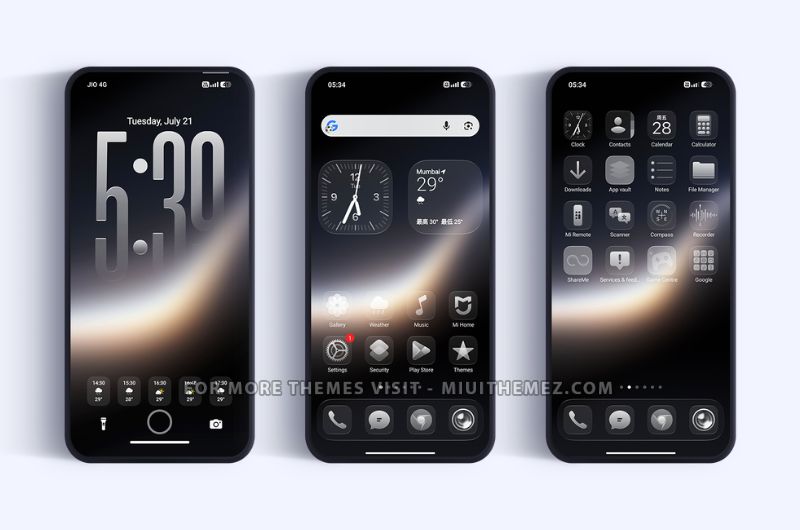 Guofeng 26 Lite Edition HyperOS Theme for Xiaomi Redmi Devices - Preview 1