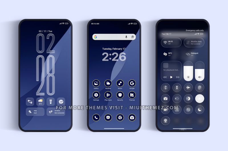 HyperColor16 HyperOS Theme with Customisable Lock Screen Feature - Preview 1