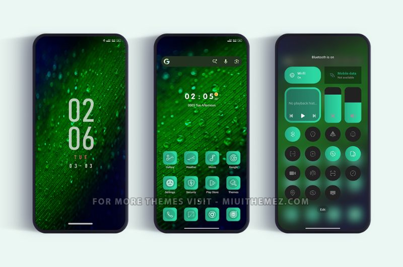 Ijo lumutan Dark Mode HyperOS Theme for Xiaomi Redmi Devices - Preview 1