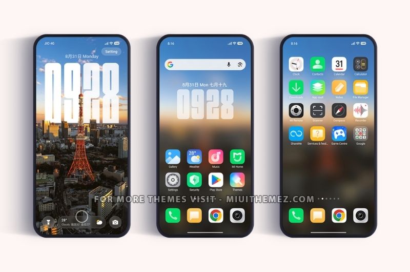 Jing HyperOS Theme for Xiaomi Redmi and POCO Devices - Preview 1
