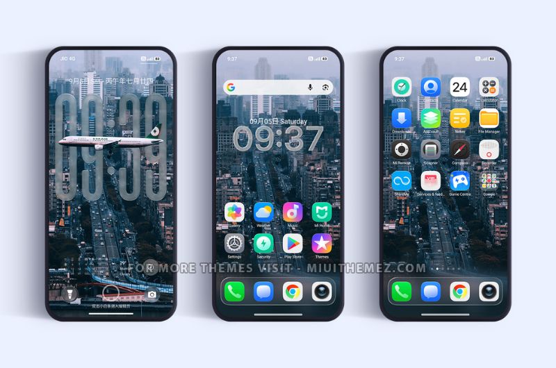 LIUI Extreme HyperOS Theme for Xiaomi Redmi Phones - Preview 1