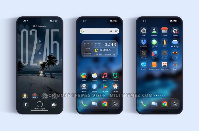 OPBNB HyperOS Theme for Xiaomi Redmi Phones - Preview 1