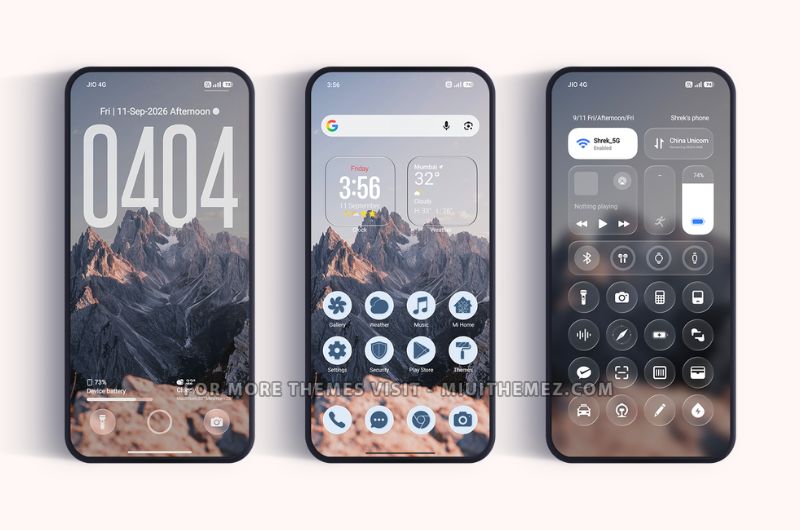 OX M2 HyperOS Theme for Xiaomi Redmi and POCO Phones - Preview 1
