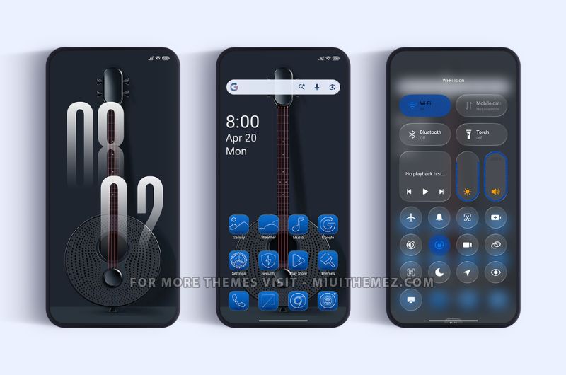 Po-Blue HyperOS Theme for Xiaomi Redmi and Poco Devices - Preview 1