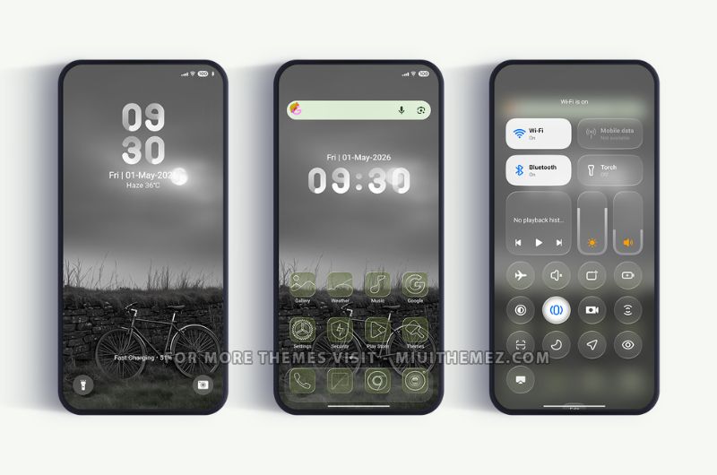 Po-One HyperOS Theme for Xiaomi Redmi and Poco Devices - Preview 1