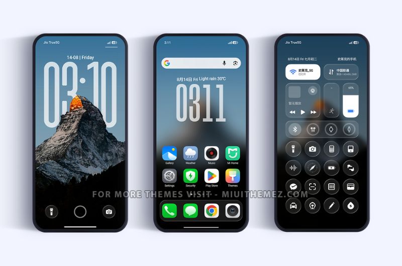 Seeking Shadows HyperOS Theme for Xiaomi Redmi Phones - Preview 1