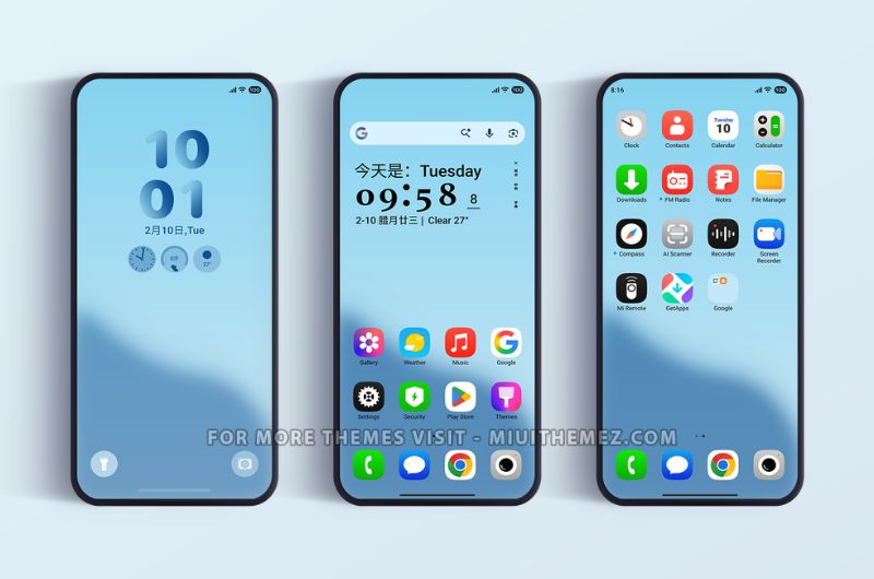 Starry Star UI HyperOS Theme with Complete OneUI Experience - Preview 1