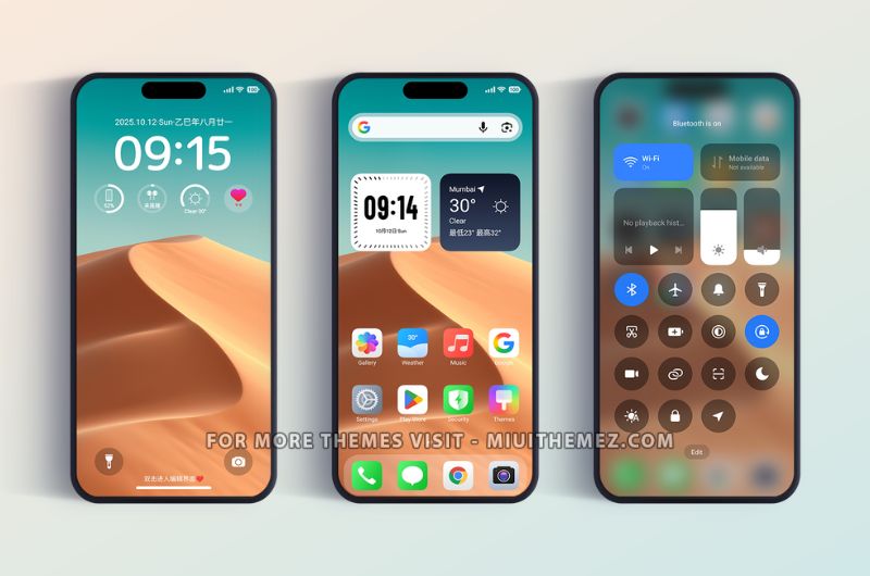 Super Surging 3 HyperOS Theme for Xiaomi Redmi Phones - Preview 1