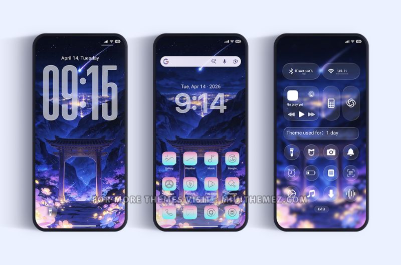 Super VK Theme with Dark Mode for Xiaomi Redmi Phones - Preview 1