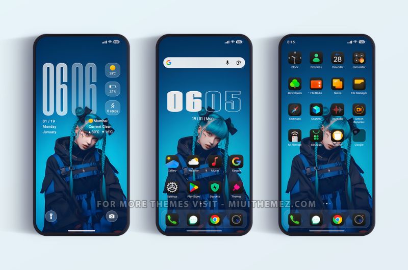 TON HyperOS Theme with Customisable Lock Screen for Xiaomi Redmi Phones - Preview 1