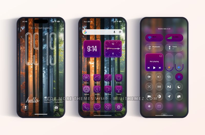 TripM HyperOS 3.0 Theme for Xiaomi Redmi and POCO Devices - Preview 1