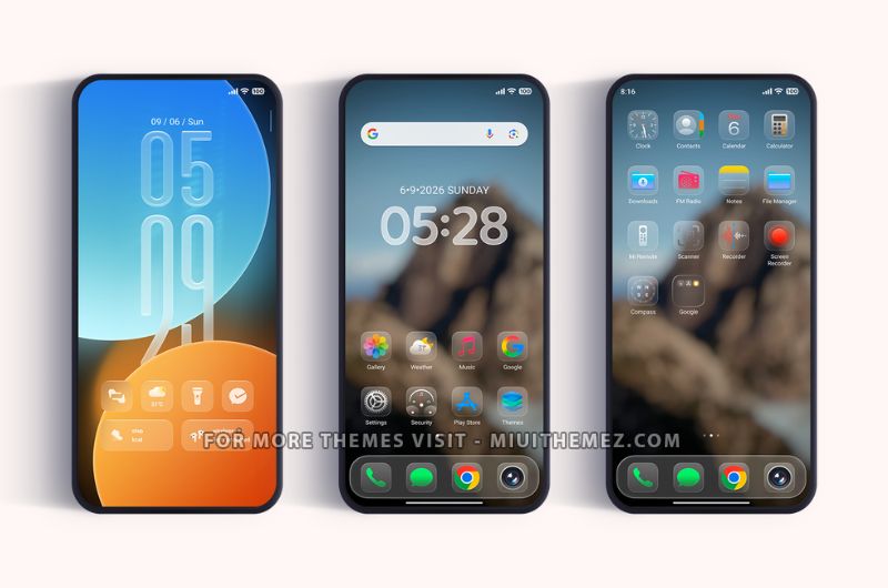 Vibgyor HyperOS Theme for Xiaomi Redmi & POCO Phones