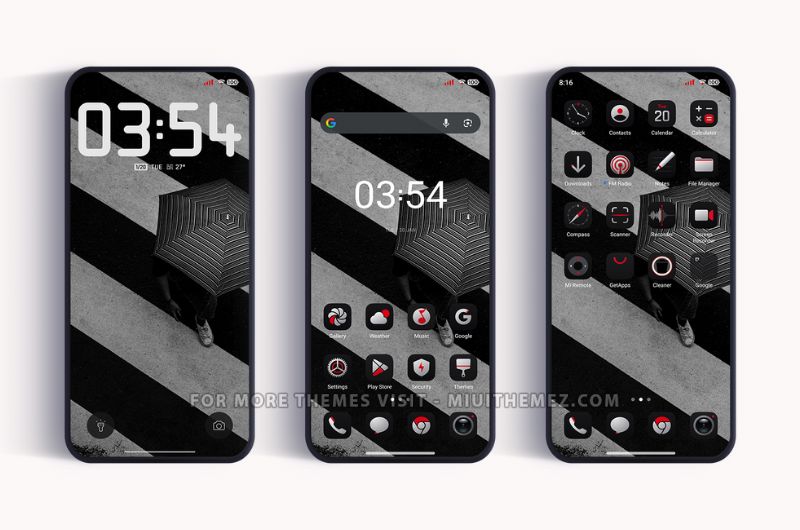 VibrantV HyperOS Theme for Xiaomi Redmi Phones - Preview 1
