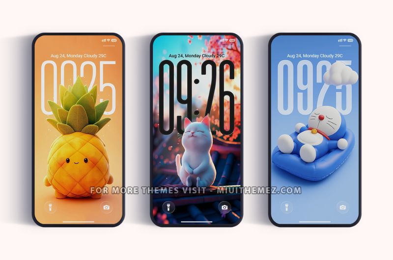 VK Blue💙 HyperOS Theme for Xiaomi Redmi and POCO Phones - Preview 1