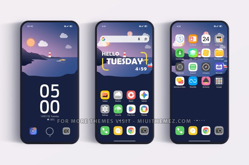 Wheel of Time HyperOS Theme with Dynamic Lock Screen